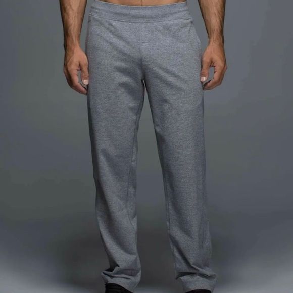 lululemon athletica Other - Lululemon Kung Fu Sweatpants Lounge Pants Grey Mens Size Medium Drawstring EUC